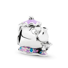 Load image into Gallery viewer, BAOPON 2Pcs/lot Cartoon Mickey Minnie Beads Fits Pandora Bracelet Necklace DIY Making Charms Bracelet For Women Jewelry Gifts