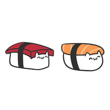 Load image into Gallery viewer, 2019 Lovely Sushi Resin Earrings Kawaii Cartoon Rice Ball Acrylic Earrings Food Art Epoxy Stud Earring