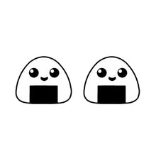 Load image into Gallery viewer, 2019 Lovely Sushi Resin Earrings Kawaii Cartoon Rice Ball Acrylic Earrings Food Art Epoxy Stud Earring