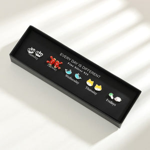 100 Pairs/Set Random Plant Fruit Animal Stud Earrings For Women Girls Kids Jewelry Cute Bear Polymer Clay Earring Set Mix Gifts