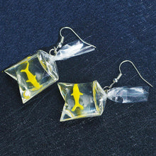 Load image into Gallery viewer, Terreau Kathy Cute Koi Fish Water Bag  Earrings For Women 2019 New Trendy Girl Brincos Anti Allergy Graceful Joker Eardrop