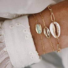 Load image into Gallery viewer, 30 Styles Mix Turtle Heart Pearl Wave LOVE Crystal Marble Charm Bracelets for Women Boho Tassel Bracelet Jewelry Wholesale