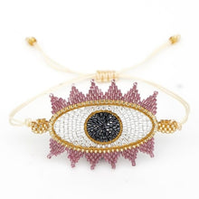 Load image into Gallery viewer, SHINUSBOHO 5X Punk Miyuki Charm Friendship Bracelets Bangles Gothic Rock Gold Rivets Men Jewelry Statement Bracelets for Women