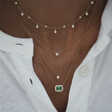Load image into Gallery viewer, Vintage Multi-element Crystal Necklace For Women Fashion Stone Necklace Multiple Layers Pendant Long Necklaces Boho Gift Jewelry