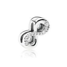 Load image into Gallery viewer, 2019 New Original 925 Sterling Silver Reflections Dazzling Clip Stopper Charms Beads Fit Pandora Bracelet DIY Women Jewelry