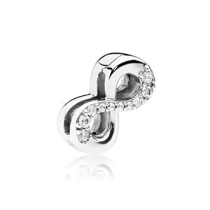2019 New Original 925 Sterling Silver Reflections Dazzling Clip Stopper Charms Beads Fit Pandora Bracelet DIY Women Jewelry