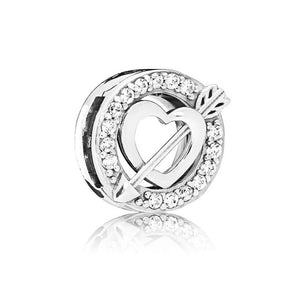 2019 New Original 925 Sterling Silver Reflections Dazzling Clip Stopper Charms Beads Fit Pandora Bracelet DIY Women Jewelry