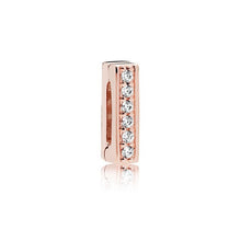 Load image into Gallery viewer, 2019 New Original 925 Sterling Silver Reflections Dazzling Clip Stopper Charms Beads Fit Pandora Bracelet DIY Women Jewelry