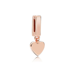 2019 New Original 925 Sterling Silver Reflections Dazzling Clip Stopper Charms Beads Fit Pandora Bracelet DIY Women Jewelry