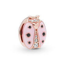 Load image into Gallery viewer, 2019 New Original 925 Sterling Silver Reflections Dazzling Clip Stopper Charms Beads Fit Pandora Bracelet DIY Women Jewelry