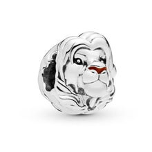 Load image into Gallery viewer, Couqcy 2019 Autumn NEW Moments Flower Pendant Fit pandora Bracelet Necklace Little Mermaid Flounder Charm DIY Jewelry Gifts love