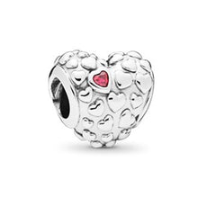 Load image into Gallery viewer, Couqcy 2019 Autumn NEW Moments Flower Pendant Fit pandora Bracelet Necklace Little Mermaid Flounder Charm DIY Jewelry Gifts love