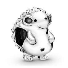 Load image into Gallery viewer, Couqcy 2019 Autumn NEW Moments Flower Pendant Fit pandora Bracelet Necklace Little Mermaid Flounder Charm DIY Jewelry Gifts love