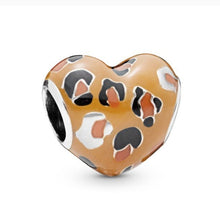 Load image into Gallery viewer, Couqcy 2019 Autumn NEW Moments Flower Pendant Fit pandora Bracelet Necklace Little Mermaid Flounder Charm DIY Jewelry Gifts love