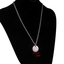 Load image into Gallery viewer, stainless steel chain 3mm trendy angel Play rabbit head tiger unicorn Necklace women unisex jewelry new punk flame necklaces men