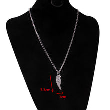 Load image into Gallery viewer, stainless steel chain 3mm trendy angel Play rabbit head tiger unicorn Necklace women unisex jewelry new punk flame necklaces men