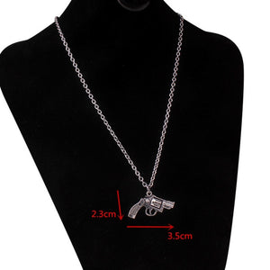 stainless steel chain 3mm trendy angel Play rabbit head tiger unicorn Necklace women unisex jewelry new punk flame necklaces men