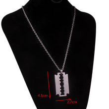 Load image into Gallery viewer, stainless steel chain 3mm trendy angel Play rabbit head tiger unicorn Necklace women unisex jewelry new punk flame necklaces men