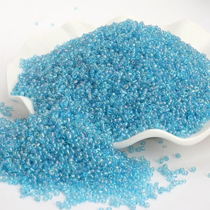 1000pcs/lot 2mm Color Luster  Austria Crystal Round Hole Beads Super Small Czech Glass Seed Spacer Beads For DIY Jewelry Making