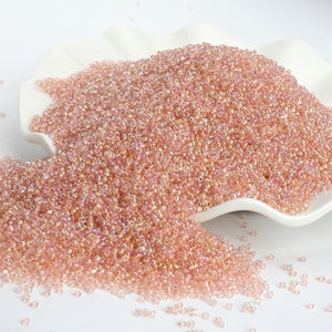 1000pcs/lot 2mm Color Luster  Austria Crystal Round Hole Beads Super Small Czech Glass Seed Spacer Beads For DIY Jewelry Making