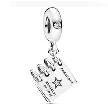 Load image into Gallery viewer, New mushroom Hedgehog Flying dragon butterfly Leaves Charm Beads Fits Original Pandora Charms Bracelet Women Jewelry DIY Making