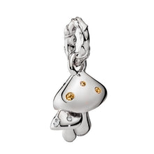Load image into Gallery viewer, New mushroom Hedgehog Flying dragon butterfly Leaves Charm Beads Fits Original Pandora Charms Bracelet Women Jewelry DIY Making