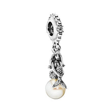 Load image into Gallery viewer, New mushroom Hedgehog Flying dragon butterfly Leaves Charm Beads Fits Original Pandora Charms Bracelet Women Jewelry DIY Making