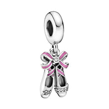 Load image into Gallery viewer, New mushroom Hedgehog Flying dragon butterfly Leaves Charm Beads Fits Original Pandora Charms Bracelet Women Jewelry DIY Making