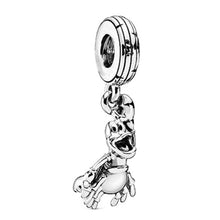 Load image into Gallery viewer, New mushroom Hedgehog Flying dragon butterfly Leaves Charm Beads Fits Original Pandora Charms Bracelet Women Jewelry DIY Making