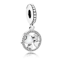 Load image into Gallery viewer, New mushroom Hedgehog Flying dragon butterfly Leaves Charm Beads Fits Original Pandora Charms Bracelet Women Jewelry DIY Making