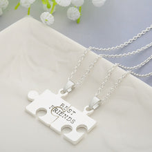 Load image into Gallery viewer, 2 pieces/set Best Friends Heart-Shaped Pendant Metal Necklace Cute Unicorn BEST BUDS Cartoon Children&#39;s Jewelry Accessories Gift