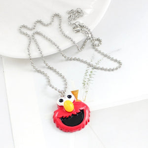 2 pieces/set Best Friends Heart-Shaped Pendant Metal Necklace Cute Unicorn BEST BUDS Cartoon Children's Jewelry Accessories Gift