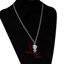 Load image into Gallery viewer, stainless steel chain 3mm trendy angel Play rabbit head tiger unicorn Necklace women unisex jewelry new punk flame necklaces men
