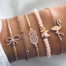 Load image into Gallery viewer, 30 Styles Mix Turtle Heart Pearl Wave LOVE Crystal Marble Charm Bracelets for Women Boho Tassel Bracelet Jewelry Wholesale