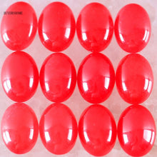 Load image into Gallery viewer, 10Pcs Oval 13x18MM CAB Cabochon Natural Stones Beads Lapis Carnelian Howlite Crystal Opal For Jewelry Making Bracelet Earrings