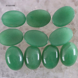 10Pcs Oval 13x18MM CAB Cabochon Natural Stones Beads Lapis Carnelian Howlite Crystal Opal For Jewelry Making Bracelet Earrings
