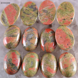 10Pcs Oval 13x18MM CAB Cabochon Natural Stones Beads Lapis Carnelian Howlite Crystal Opal For Jewelry Making Bracelet Earrings