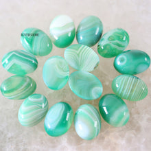 Load image into Gallery viewer, 10Pcs Oval 13x18MM CAB Cabochon Natural Stones Beads Lapis Carnelian Howlite Crystal Opal For Jewelry Making Bracelet Earrings