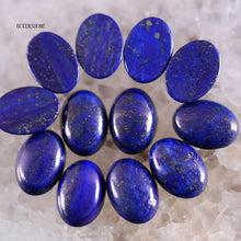 Load image into Gallery viewer, 10Pcs Oval 13x18MM CAB Cabochon Natural Stones Beads Lapis Carnelian Howlite Crystal Opal For Jewelry Making Bracelet Earrings