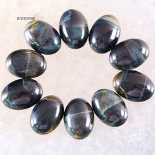 Load image into Gallery viewer, 10Pcs Oval 13x18MM CAB Cabochon Natural Stones Beads Lapis Carnelian Howlite Crystal Opal For Jewelry Making Bracelet Earrings