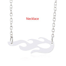 Load image into Gallery viewer, SG Punk Thorns Necklace Padlock Barbed Wire Bramble Lock Rock Chain Bracelet Oorbellen Hip Hop Collar Lady Girl Fashion Jewelry