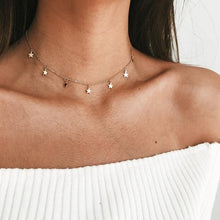 Load image into Gallery viewer, 2019 New Boho Women chocker neck Chain star choker Necklace collana Kolye Bijoux Collares Mujer gargantilha Collier Femme