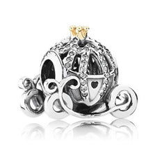 Load image into Gallery viewer, 2019 New Special Mickey Train Love Crown Dreamcatcher Charms Beads fit Pandora Bracelet Necklace Women DIY Jewelry Accessories