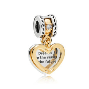 2019 New Special Mickey Train Love Crown Dreamcatcher Charms Beads fit Pandora Bracelet Necklace Women DIY Jewelry Accessories
