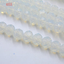 Load image into Gallery viewer, New! 4MM 140 piece/lot Loose Spacer Bead Cut Faceted Glass Stand Beads Fashion Jewelry Free Shipping Wholesale