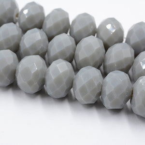 New! 4MM 140 piece/lot Loose Spacer Bead Cut Faceted Glass Stand Beads Fashion Jewelry Free Shipping Wholesale