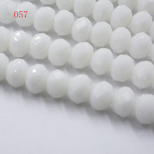 Load image into Gallery viewer, New! 4MM 140 piece/lot Loose Spacer Bead Cut Faceted Glass Stand Beads Fashion Jewelry Free Shipping Wholesale