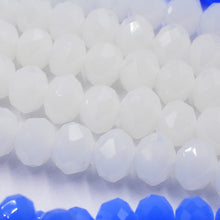 Load image into Gallery viewer, New! 4MM 140 piece/lot Loose Spacer Bead Cut Faceted Glass Stand Beads Fashion Jewelry Free Shipping Wholesale