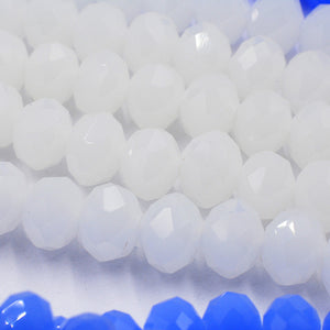 New! 4MM 140 piece/lot Loose Spacer Bead Cut Faceted Glass Stand Beads Fashion Jewelry Free Shipping Wholesale