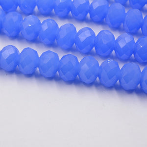 New! 4MM 140 piece/lot Loose Spacer Bead Cut Faceted Glass Stand Beads Fashion Jewelry Free Shipping Wholesale